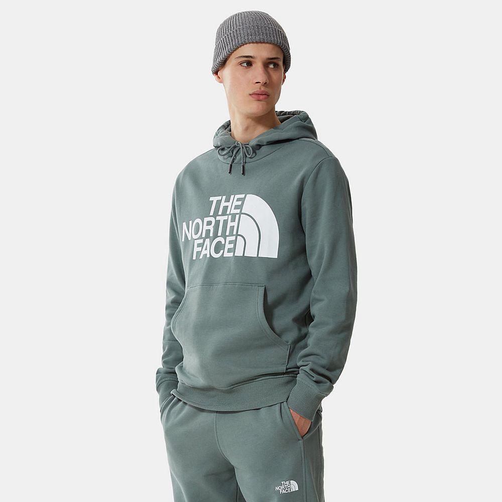 The North Face Standard Ανδρικα Φούτερ Hoodie - Πρασινο (OVZG45289)
